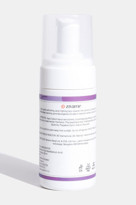 Zivame Foaming Face Wash - 100ml — image 2